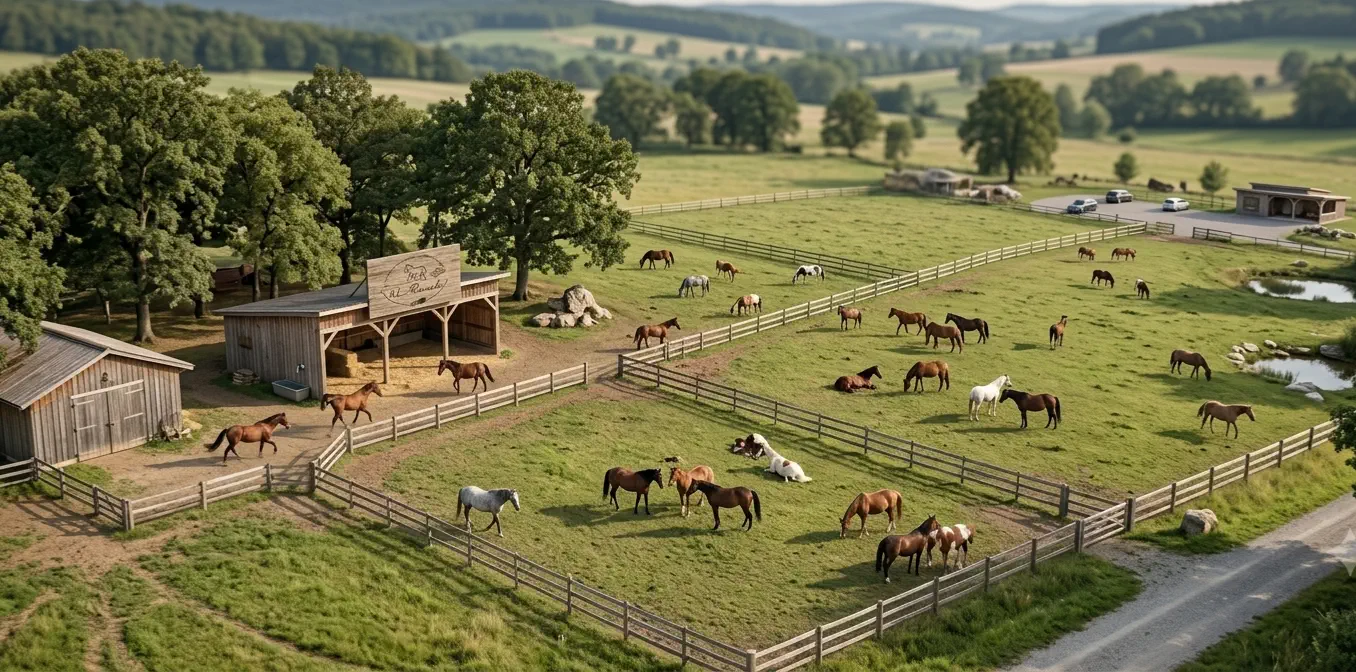 Artgerechte Pferdehaltung und Pensionsstall auf der 4L Ranch in Osterhofen