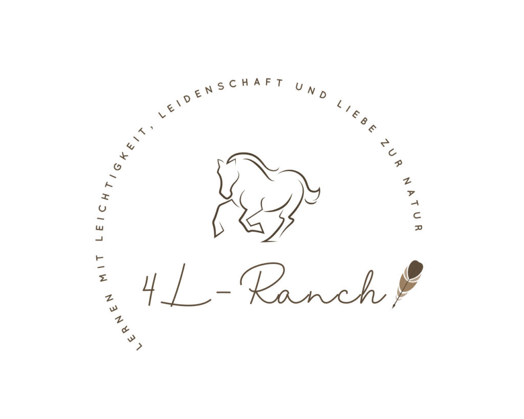 Logo der 4L Ranch Osterhofen – Artgerechte Pferdehaltung und pferdegestütztes Lerntraining